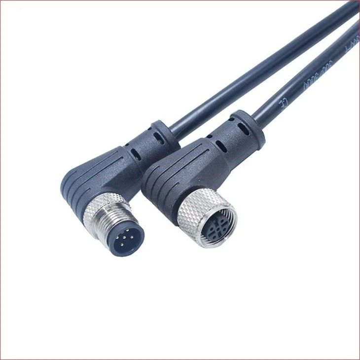 M12 RA Connector Cable