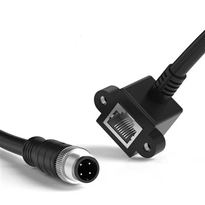 Cáp RA M12 đến RJ45 Nữ
